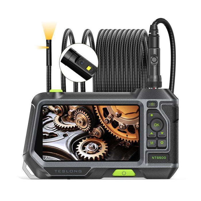 Nts500 8Mm Dual Lens 5M Industrial Pipeline Endoscope With 5 Inch Hd Screen