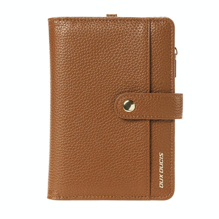Pu Leather Rfid Multi-Card Wallet With Lanyard