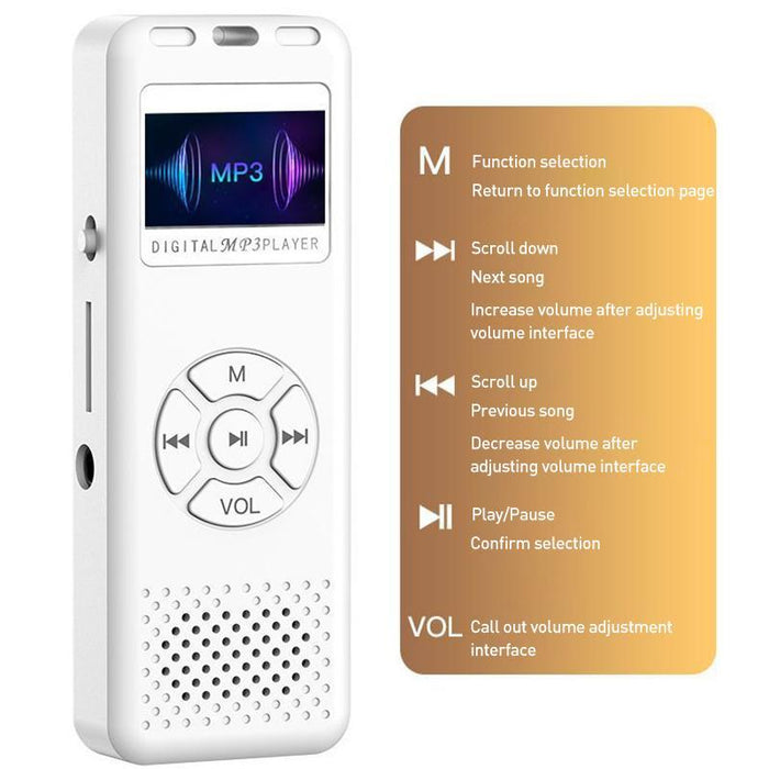 Multifunctional Digital Screen Mp3 / Mp4 Bluetooth Music Player Without Memory Card