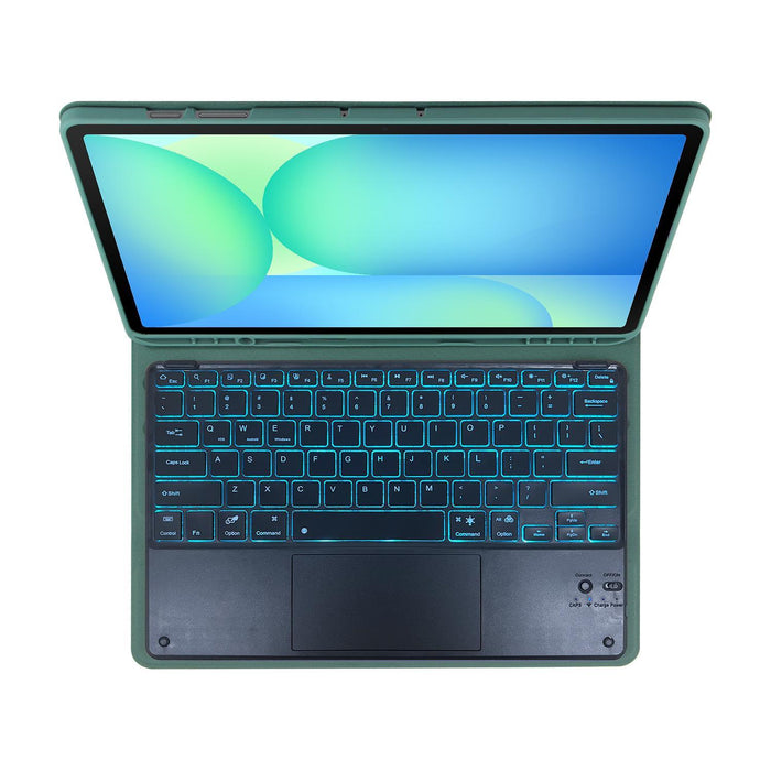 Bluetooth Keyboard Case For Samsung Tab S10 Fe+