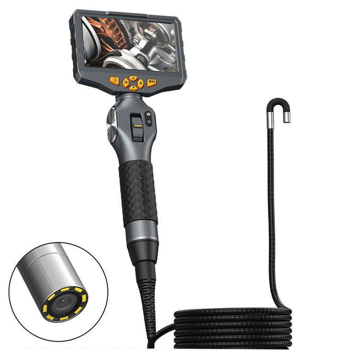 5 Inch Hd Large Screen Dual Steering Endoscope 1.55M Length Model 3.9Mm Single Lens