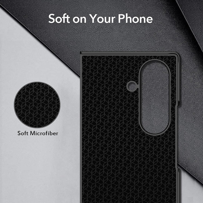 For Samsung Galaxy Z Fold7 5G Integrated Litchi Skin Phone Case With Pen Slot Without Pen