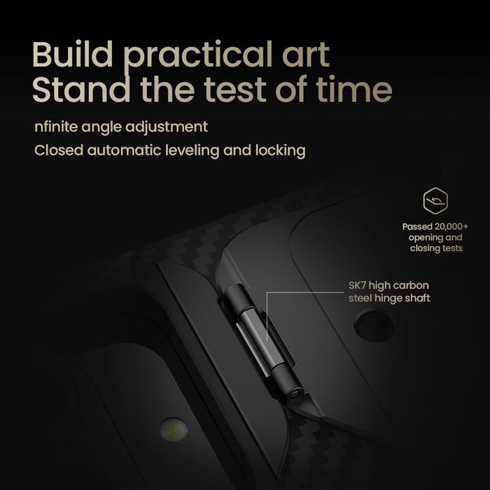 For Samsung Galaxy Z Fold7 5G Aramid Fiber Magnetic Version Phone Case Black