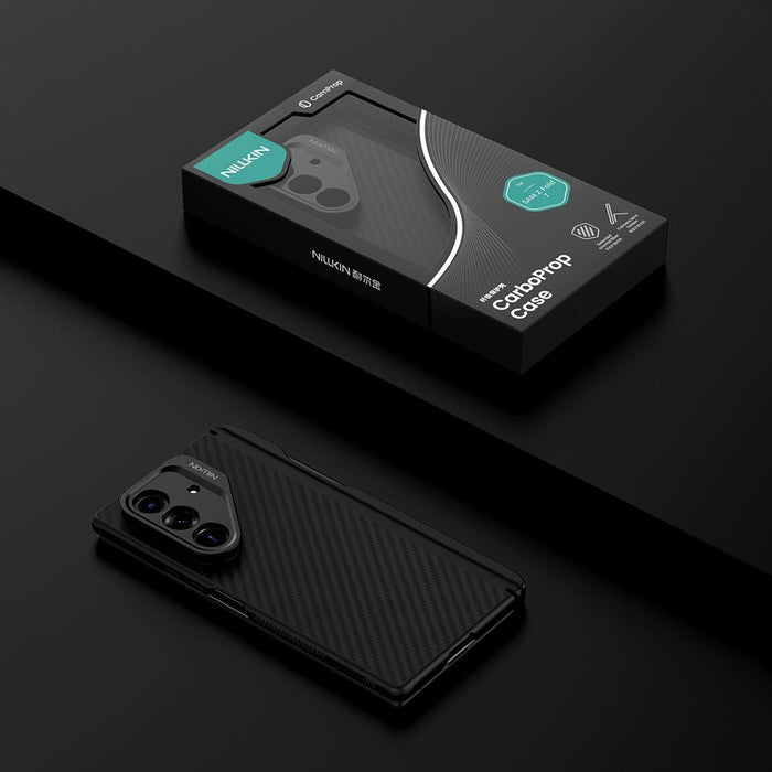 For Samsung Galaxy Z Fold7 5G Nillkin Aramid Fiber Magnetic Phone Case With Stylus