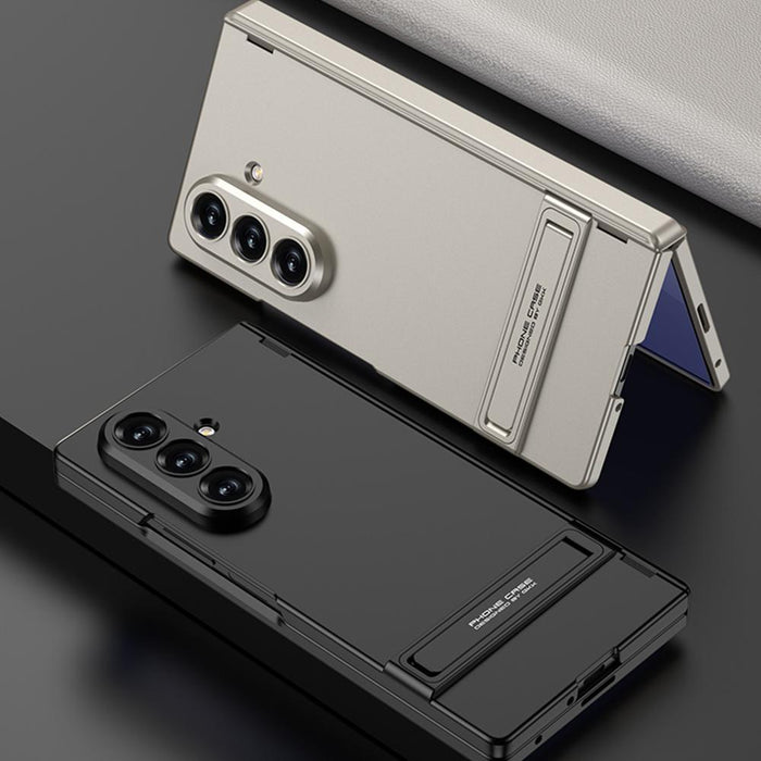 For Samsung Galaxy Z Fold7 5G Integrated Magnetic Triumph Ultra-Thin Full Coverage Phone Case With Holder