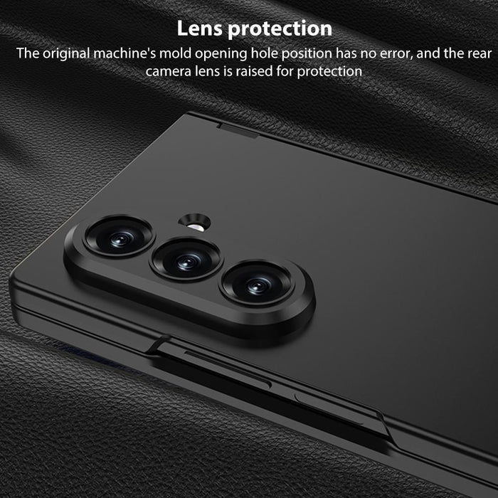 For Samsung Galaxy Z Fold7 5G Integrated Magnetic Triumph Ultra-Thin Full Coverage Phone Case With Holder