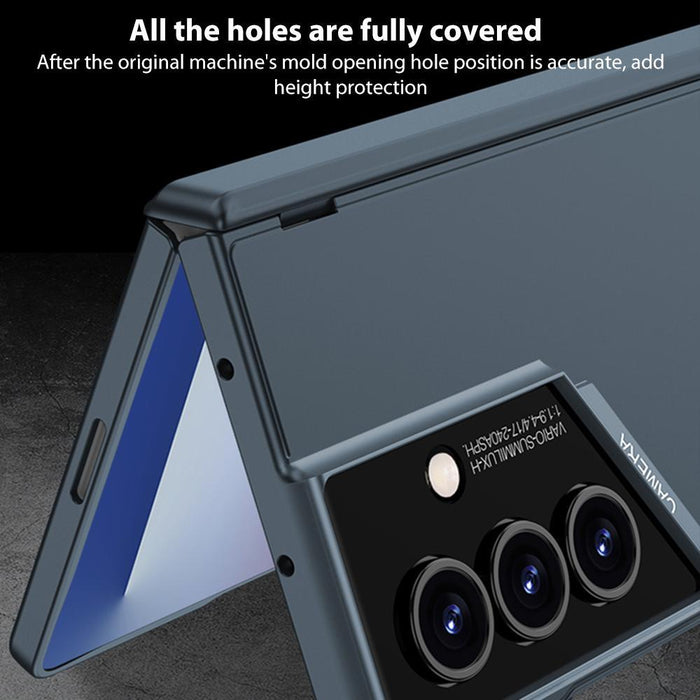 For Samsung Galaxy Z Fold7 5G Integrated Raptor Magnetic Folding Hinge Phone Case