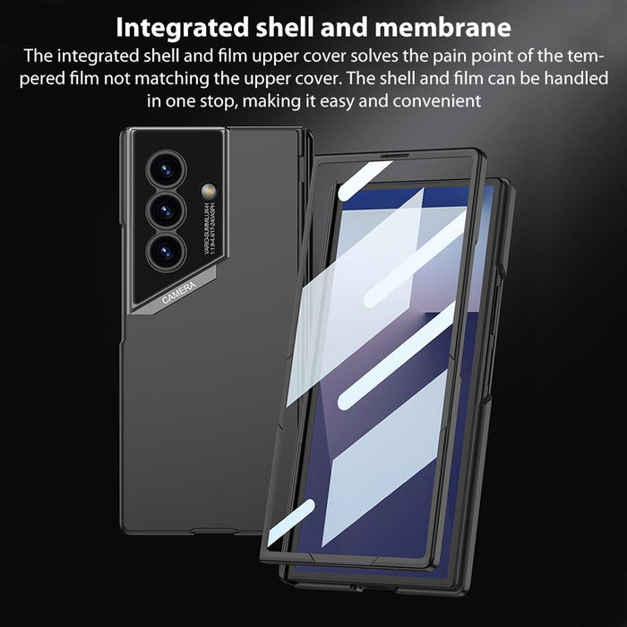 For Samsung Galaxy Z Fold7 5G Integrated Raptor Magnetic Folding Hinge Phone Case
