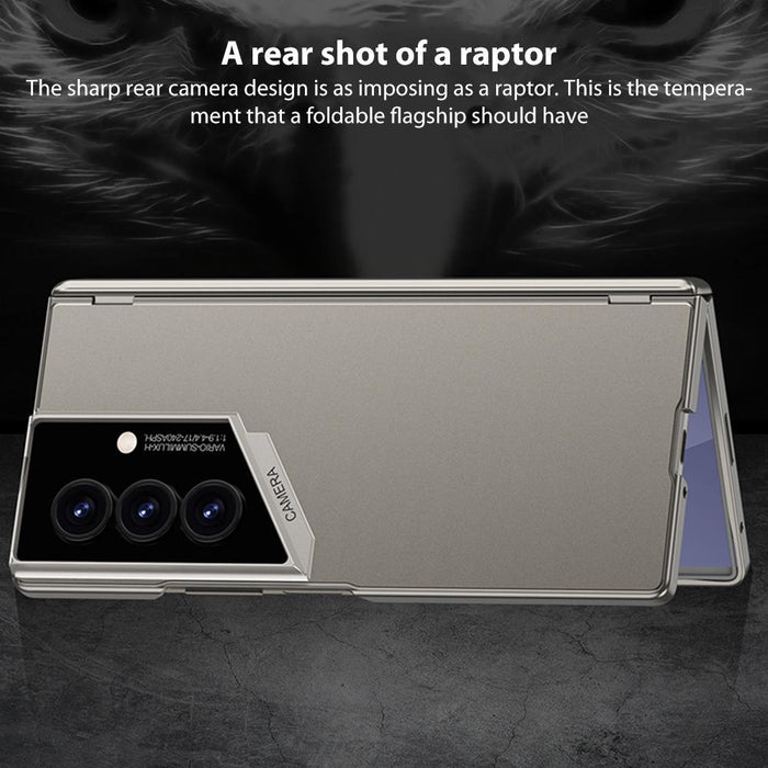 For Samsung Galaxy Z Fold7 5G Integrated Raptor Magnetic Folding Hinge Phone Case
