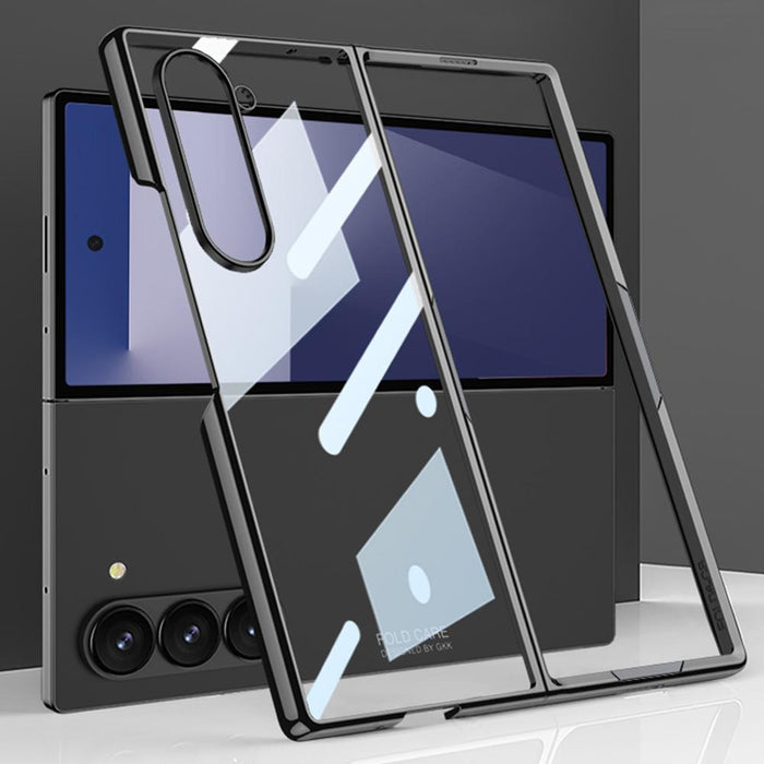 For Samsung Galaxy Z Fold7 5G Phantom Electroplating Folding Full Coverage Phone Case