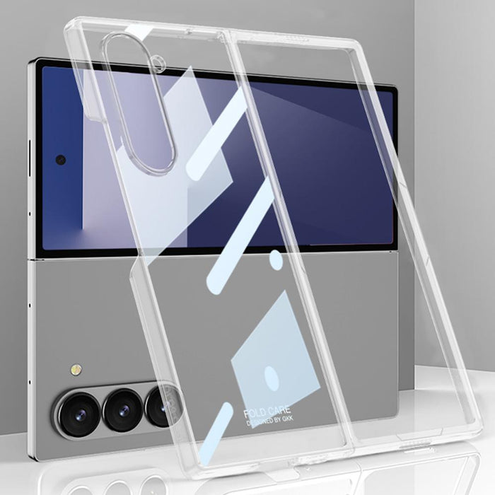 For Samsung Galaxy Z Fold7 5G Phantom Electroplating Folding Full Coverage Phone Case