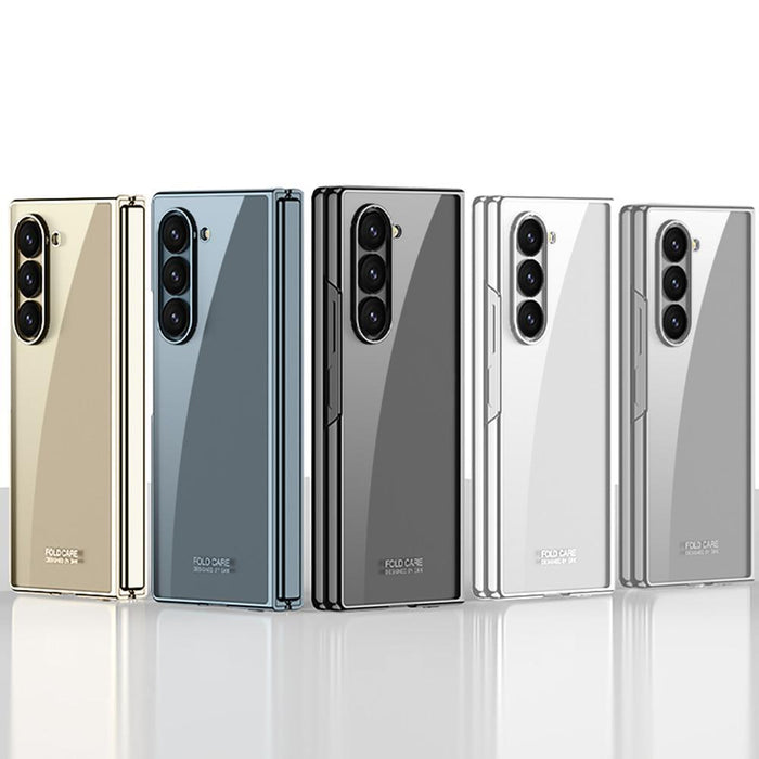 For Samsung Galaxy Z Fold7 5G Phantom Electroplating Folding Full Coverage Phone Case