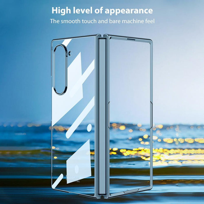 For Samsung Galaxy Z Fold7 5G Phantom Electroplating Folding Full Coverage Phone Case