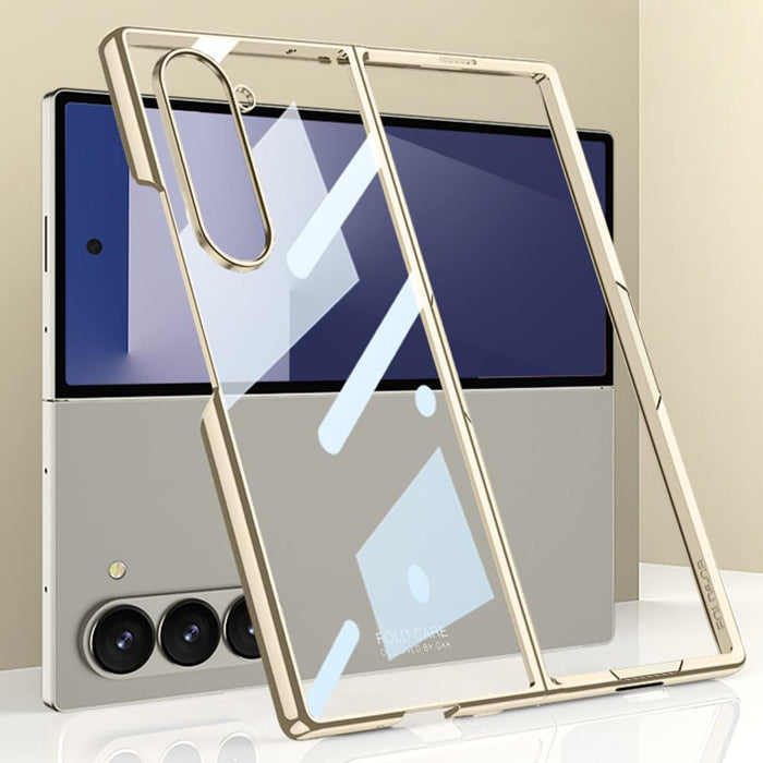 For Samsung Galaxy Z Fold7 5G Phantom Electroplating Folding Full Coverage Phone Case