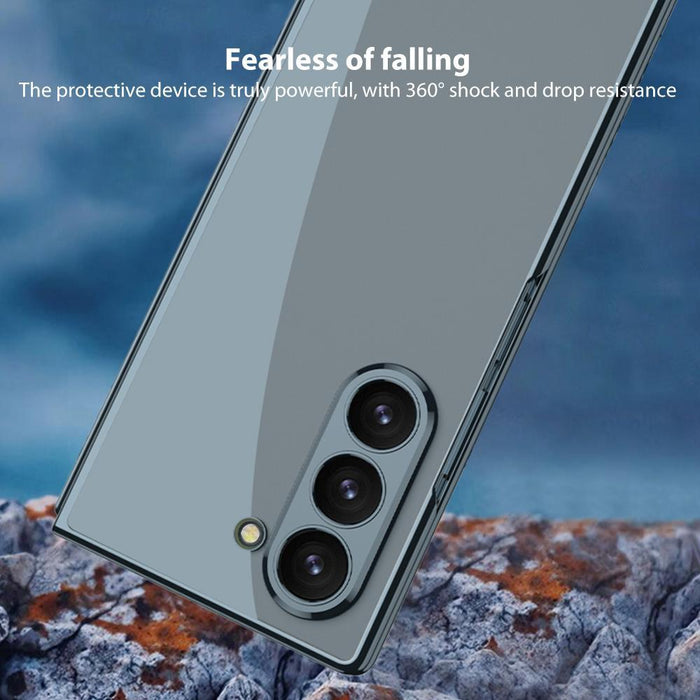 For Samsung Galaxy Z Fold7 5G Integrated Phantom Electroplating Phone Case