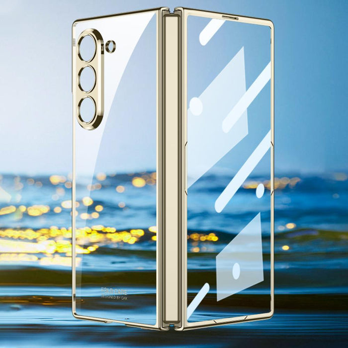 For Samsung Galaxy Z Fold7 5G Integrated Phantom Electroplating Phone Case