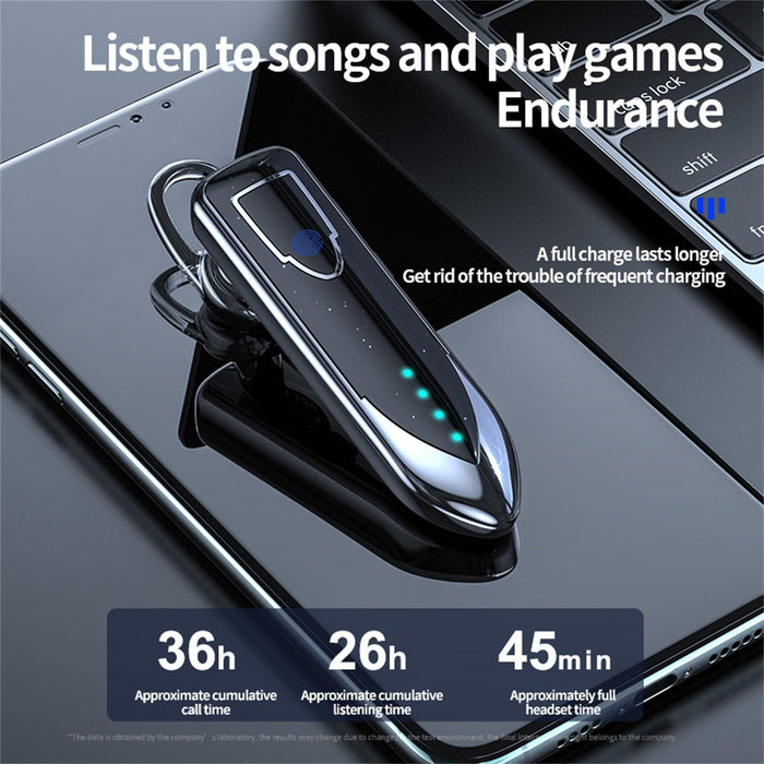 Me-3 Business Style Touch Switch Bluetooth 5.0 Earphone