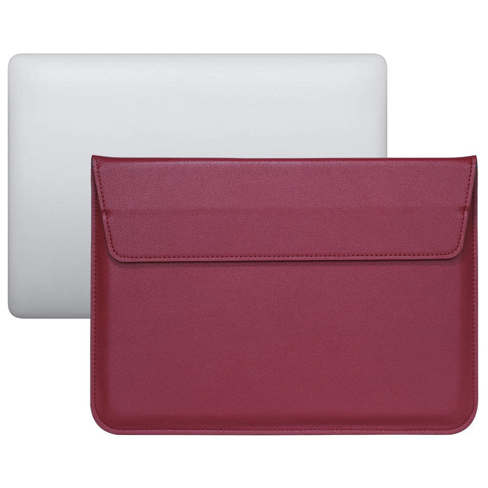 For Macbook Air / Pro 11 Inch With Stand Function Pu Leather Ultra-Thin Envelope Bag Laptop Bag