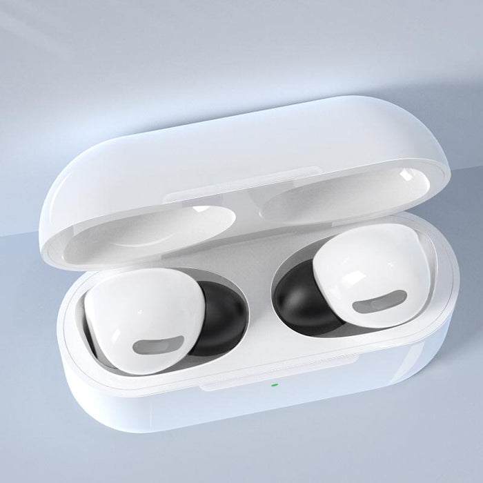 12 Pcs Wireless Earphone Replaceable Memory Foam Ear Cap Earplugs For Airpods Pro With Storage Box