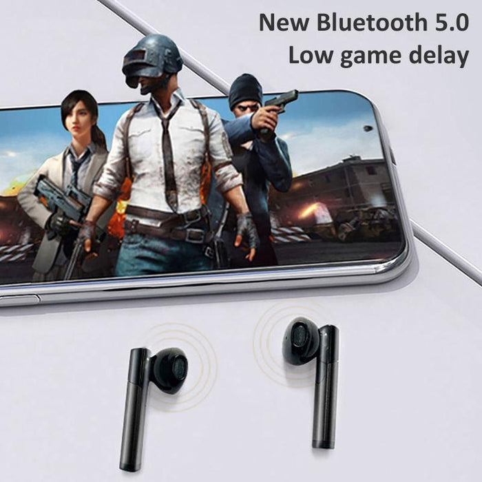 J3 Pro Tws 5.0 Wireless Two Ear Bluetooth Headset With 650Mah Charging Cabin & Support Language Wakeup