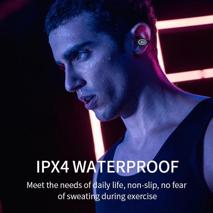 Yx08 Ultra-Light Ear-Hook Wireless V Bluetooth 5.0 Ear Clip Stereo Earphone With Mic