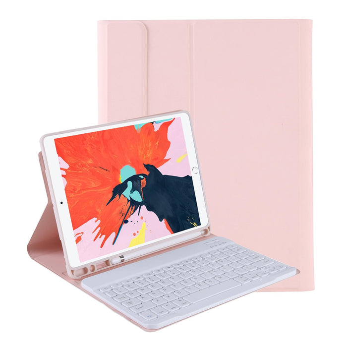 Integrated Ultra-Thin Candy Colour Bluetooth Keyboard Tablet Case For Ipad Air 4 10.9 Inch 2020 With Stand & Pen Slot