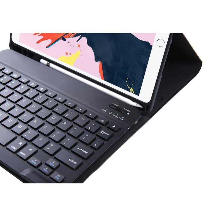 Integrated Ultra-Thin Candy Colour Bluetooth Keyboard Tablet Case For Ipad Air 4 10.9 Inch 2020 With Stand & Pen Slot