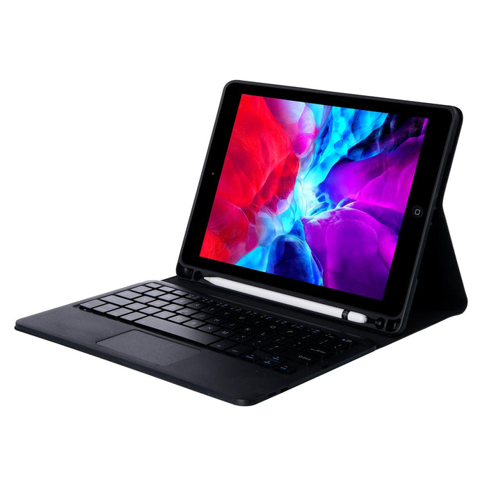 Pressed Skin Texture Tpu Detachable Candy Colour Bluetooth Keyboard Tablet Case For Ipad Air 4 10.9 Inch 2020 With Stand & Pen Slot & Touch