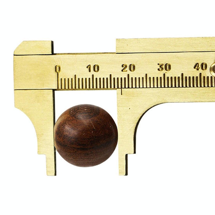 Mini Brass Sliding 80mm Vernier Caliper for Jewelry