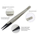 Best Bst 00 Straight Head Tweezers For Mobile Phone