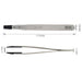 Best Bst 250 Stainless Steel Anti Static Tweezer