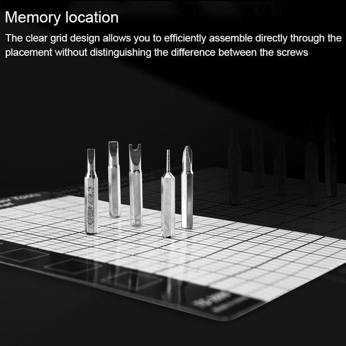 Universal Magnetic Screws Mat For Phone Repair Size 14.5x9cm