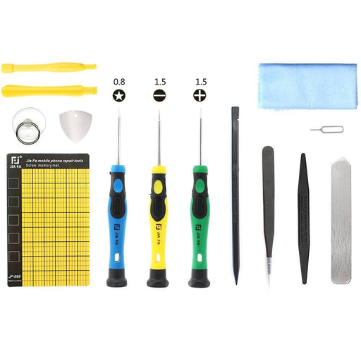 Jiafa Jf 8105 14 In 1 Repair Tool Set For Iphone And Samsung