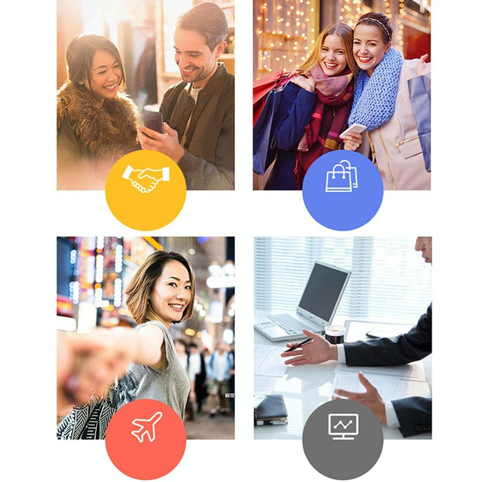 Handheld Pocket Smart Voice Translator Real Time Speech Translation Translator With Dual Mic Support 33 Languages