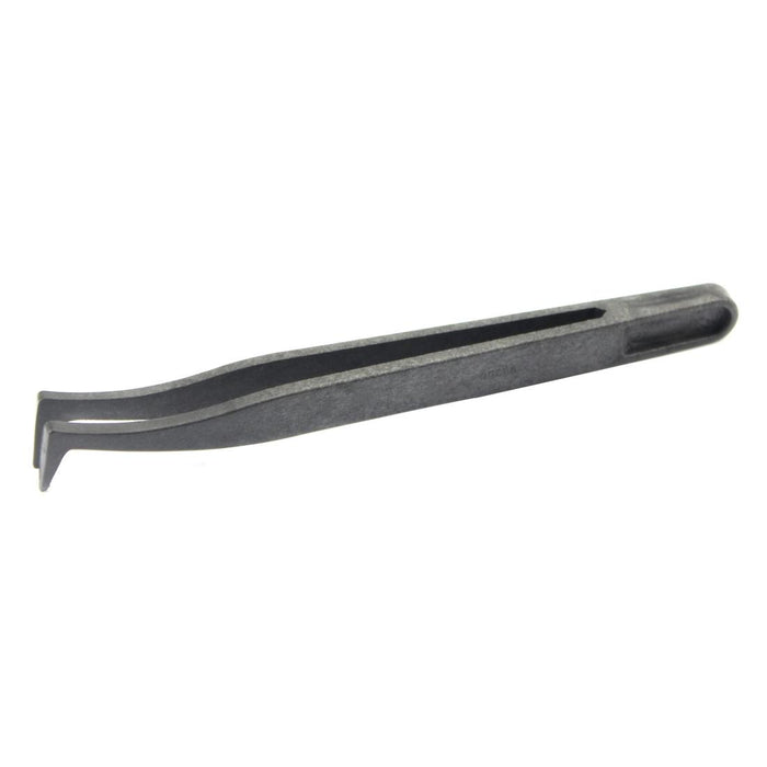 Jf S16 Anti Static Carbon Fiber Curved Tip Tweezers