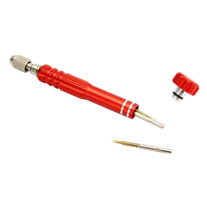 Jf 6688 5 In 1 Metal Multi Purpose Pen Style Screwdriver