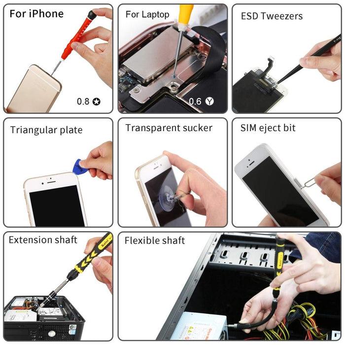 Kaisi 3801 38 In 1 Multifunctional Computer Phone Repair