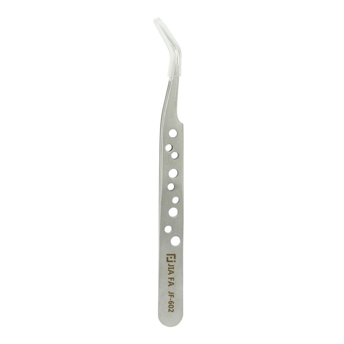 Jiafa Jf 602 High Strength Curved Tip Tweezers