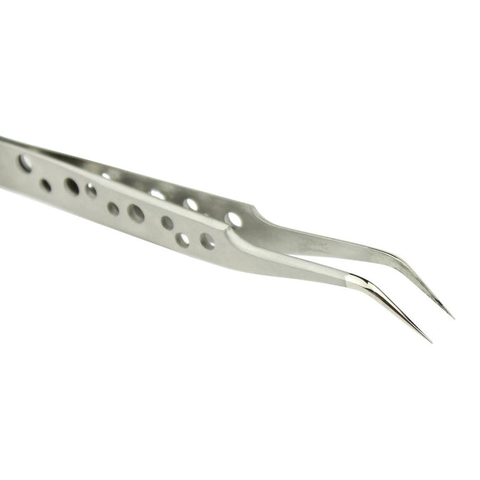 Jiafa Jf 602 High Strength Curved Tip Tweezers