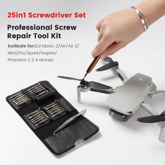 25 In 1 Drone Repair Tool Kit For Dji Drones Smartphones