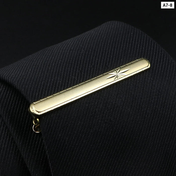 Stainless Steel Tie Clip Sleek And Accessory For Mens Dress Shirts