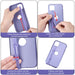 2 Pieces Tpu Clearsilicone Grip Phone Finger Ring Holder