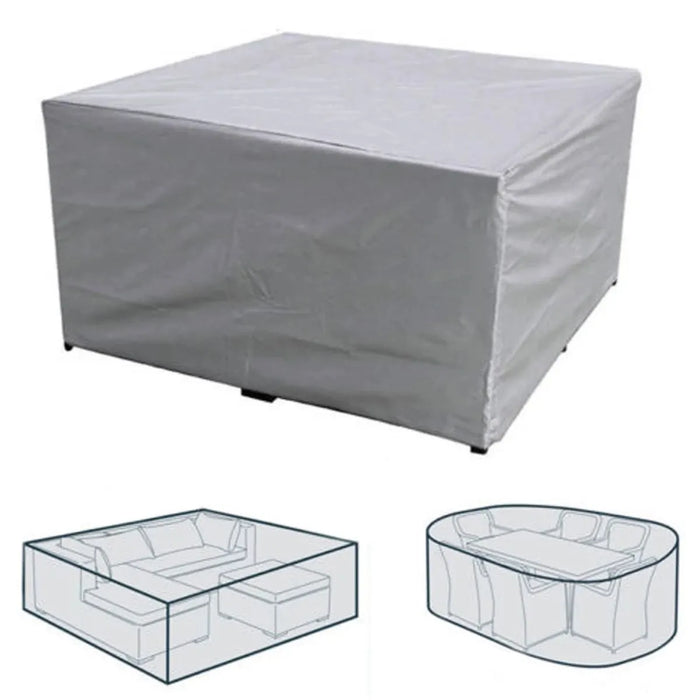 Waterproof cover outdoor patio garden furniture cover rain and snow chair cover sofa table and chair dust cover