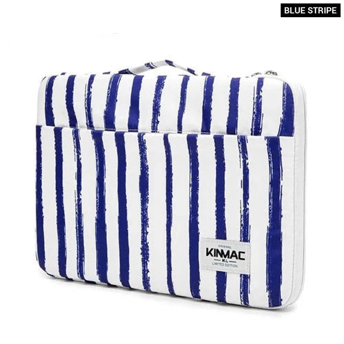 For Macbook Air Pro Unisex 12,13.3,14,15.4,15.6 Inch Stripe Case Hand & Laptop Bag