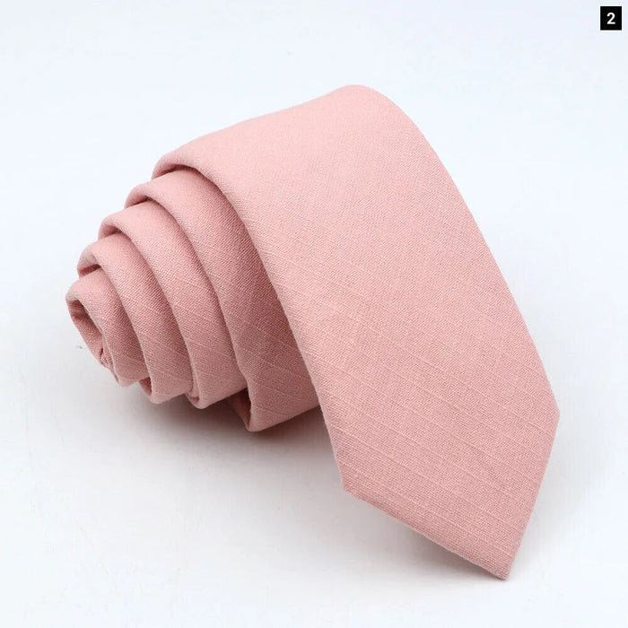 Cotton Linen Tie For Weddings