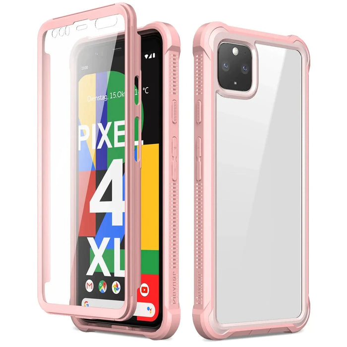 Ultra Thin 360 Full Protective Case For Google Pixel 4 Xl Pink