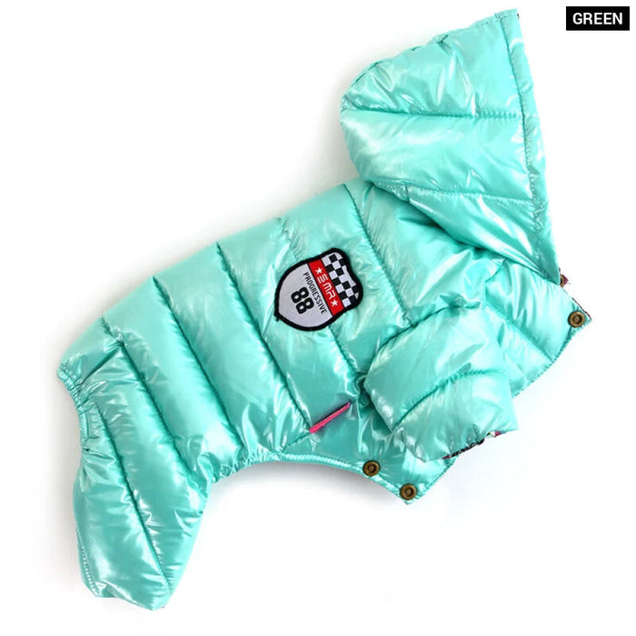 Waterproof Winter Pet Jacket For Small Dogs