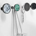 Modern Zinc Wall Hooks For Hanging Hats Bags And Coats