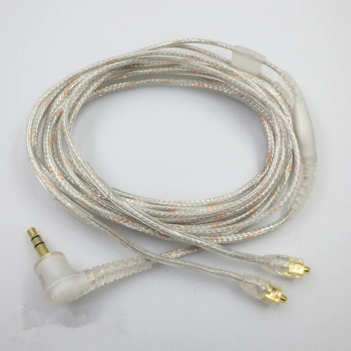 1.6M White Headphone Cable For Shure Se Earphones