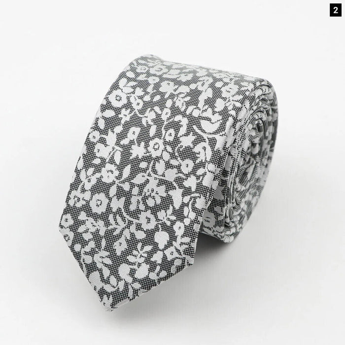 Paisley Floral Tie For Men For Daily Wear And Weddings